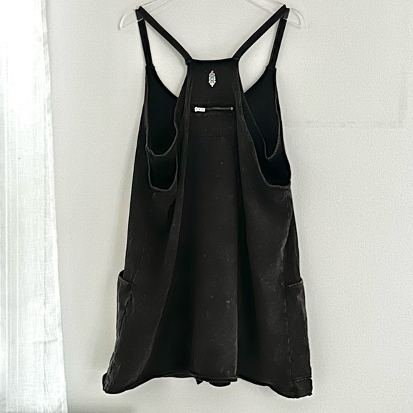 🍂NWOT Free People Hot Shot Mini Dress. Black. Size: Medium - Picture 6 of 12